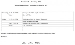 la-trainingszeiten